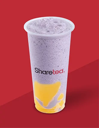 Taro Ice Blended w/ Pudding