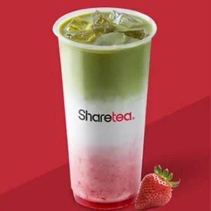Strawberry Matcha Fresh Milk