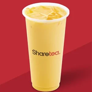 Mango Green Milk Tea